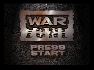 WWF Warzone title screen for Playstation